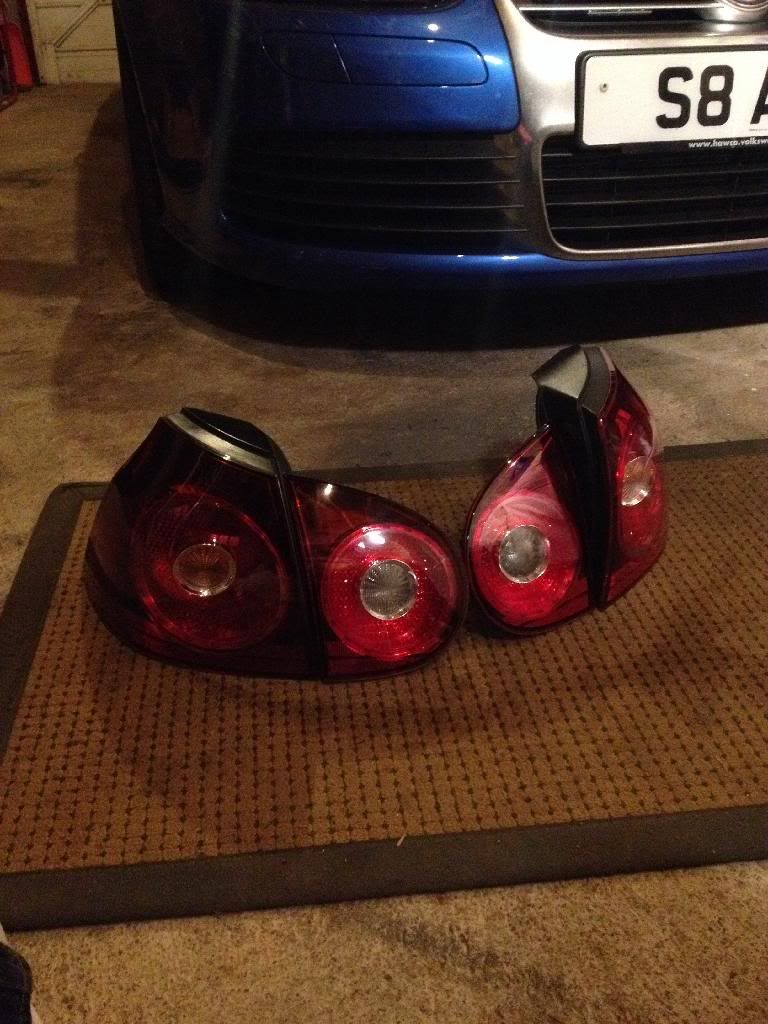 Mk5 R32/ edition 30 genuine factory tinted cherry tail lights sold Sold Items R32OC VW